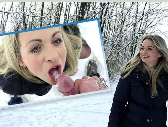 Gefrorene Landschaft und eine MILF mit sündigen Ideen