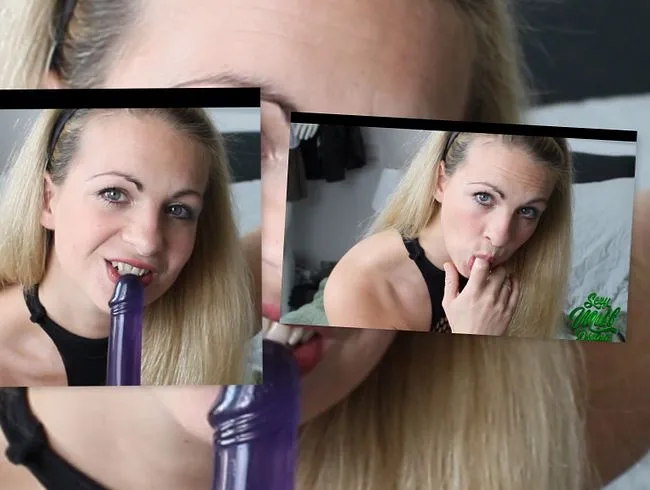 Jetzt zeige ich es dir.. Wie ich lutsche.