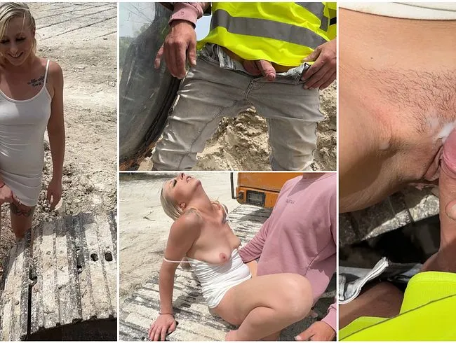 Extrem riskanter Baustellen-Fick mit Uli 53!